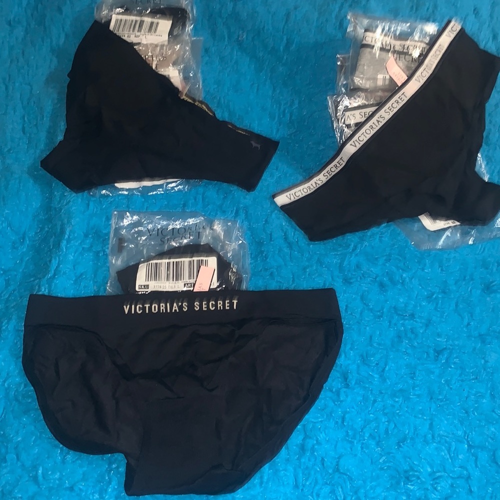 Offers welcomed 3 styles of Victoria Secret panties. Style numbers and colors